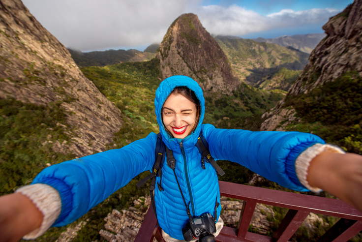 Woman Traveling 